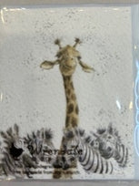 Gift Enclosure Card -GE065 - Zebra / Giraffe 