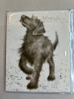 Gift Enclosure Card -GE008 - Dog 