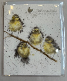 Gift Enclosure Card -GE005 - Birds 