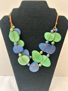 Tagua Necklace -SC1702-MT-BB 