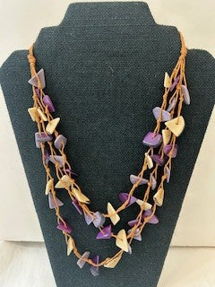 Tagua Necklace - SC1704-PR COMBO 