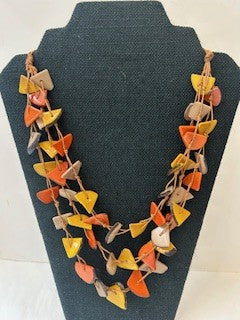 Tagua Necklace - SC1704-NA COMBO 