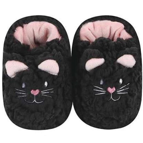 Booties Black Cat Sherpa Toddlers T-Boot bcat 