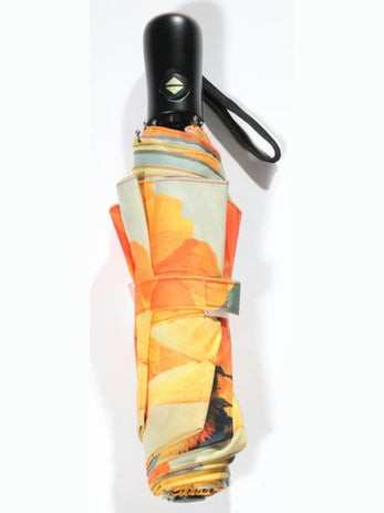 Umbrella Folding&nbsp; Yellow Floral Bee's 30203