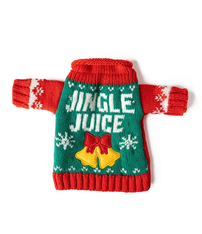 Bottle Warmer Uncle Bob's Lighted Knitted Wine/Bottle Christmas Sweater Xltswt 