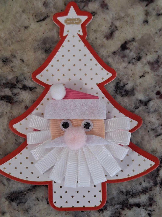 Icon Clips Christmas Pink Santa Children's 10160214s