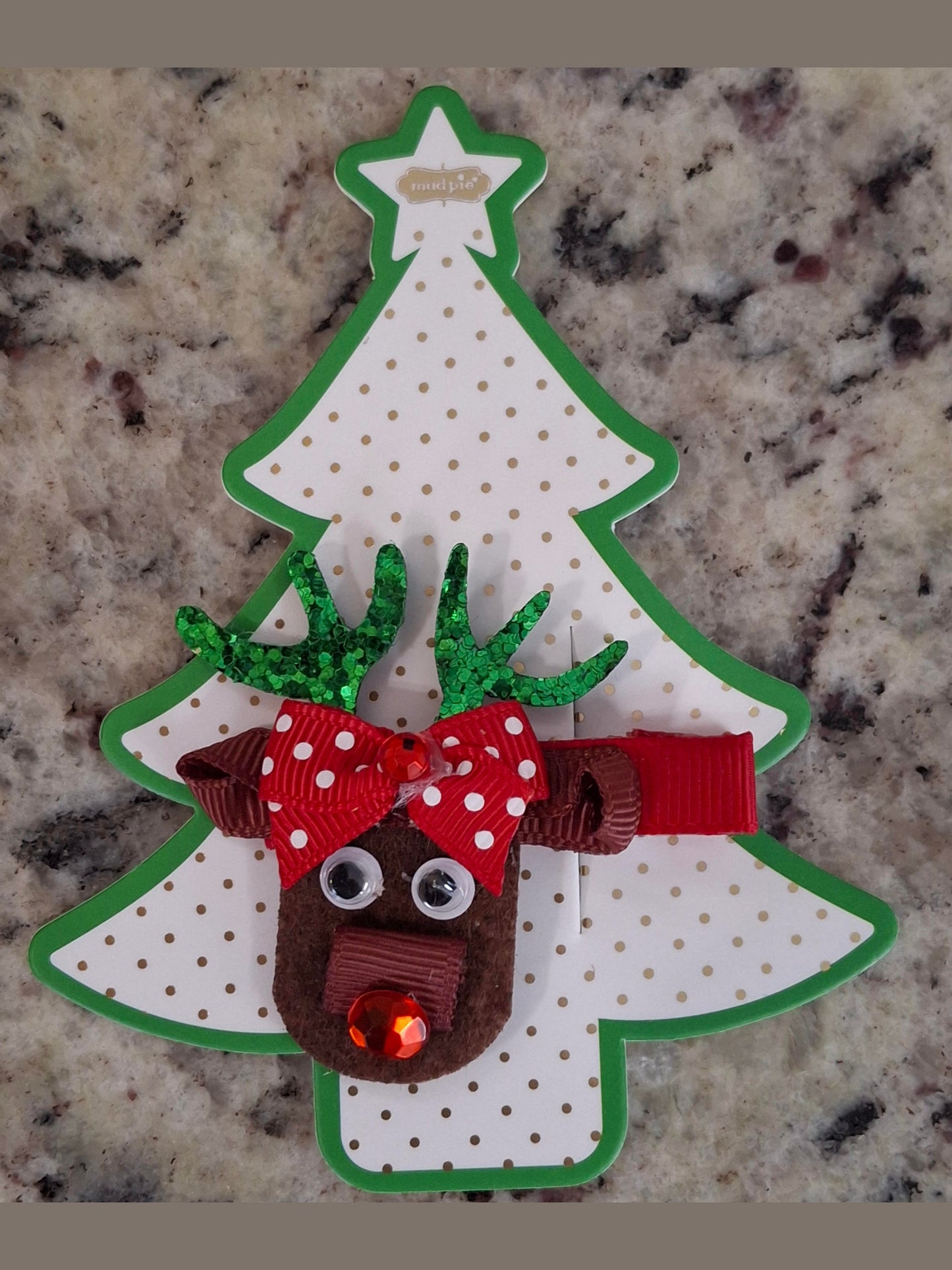 Icon Clips Christmas Red Reindeer Children's 10160214r