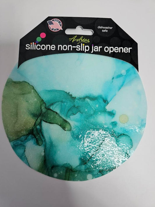 Jar Opener - Green / Blue Marble 