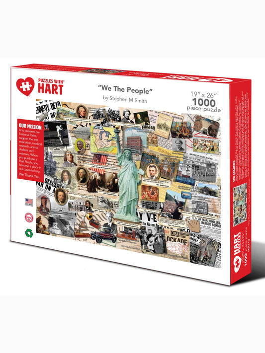 Puzzle We The People 1000Pc 19x26" Hp710