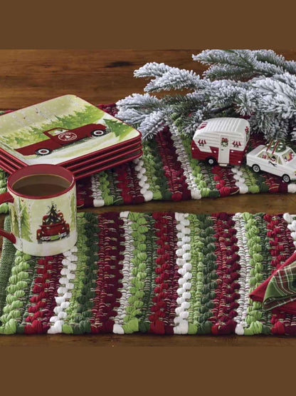 Park Designs- Placemats Woven Winter Green 873-01x