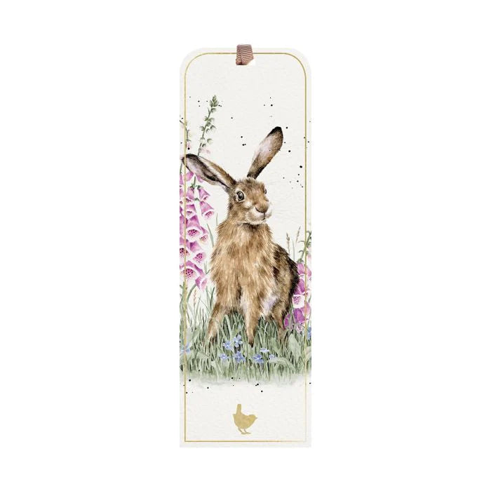 Wrendale- Bookmark The Wild Garden Hare Bm040