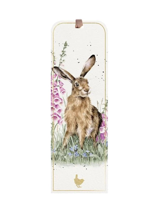 Wrendale- Bookmark The Wild Garden Hare Bm040