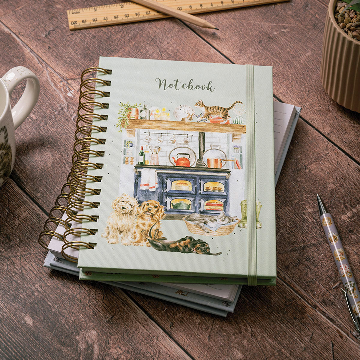 Spiral Notebook - The Country Kitchen - HB024 