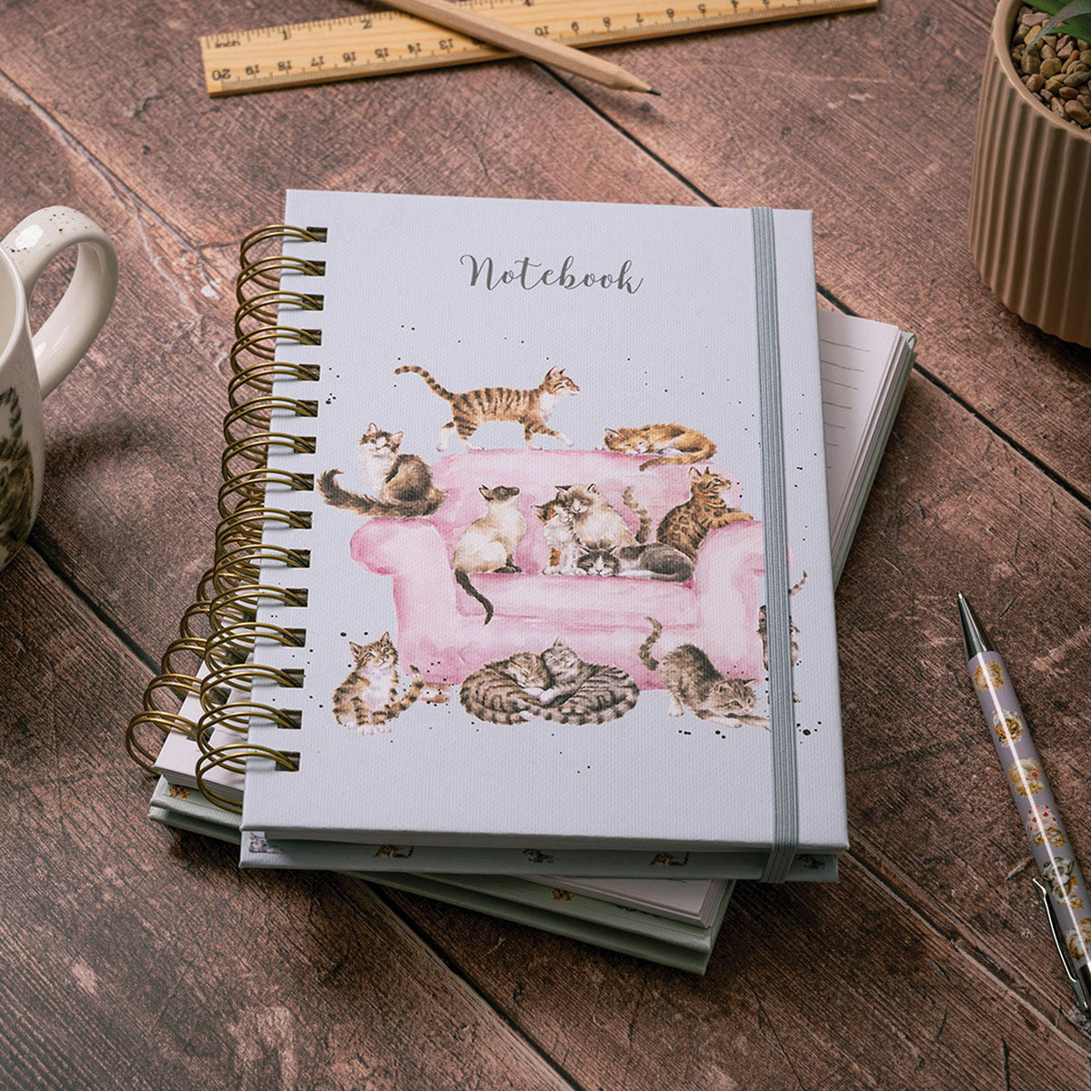 Cattitude Notebook - A5- HB025 