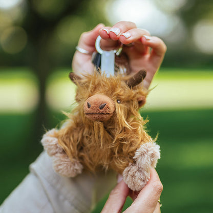 Key Chain - Highland Cow - KPLUSH006 