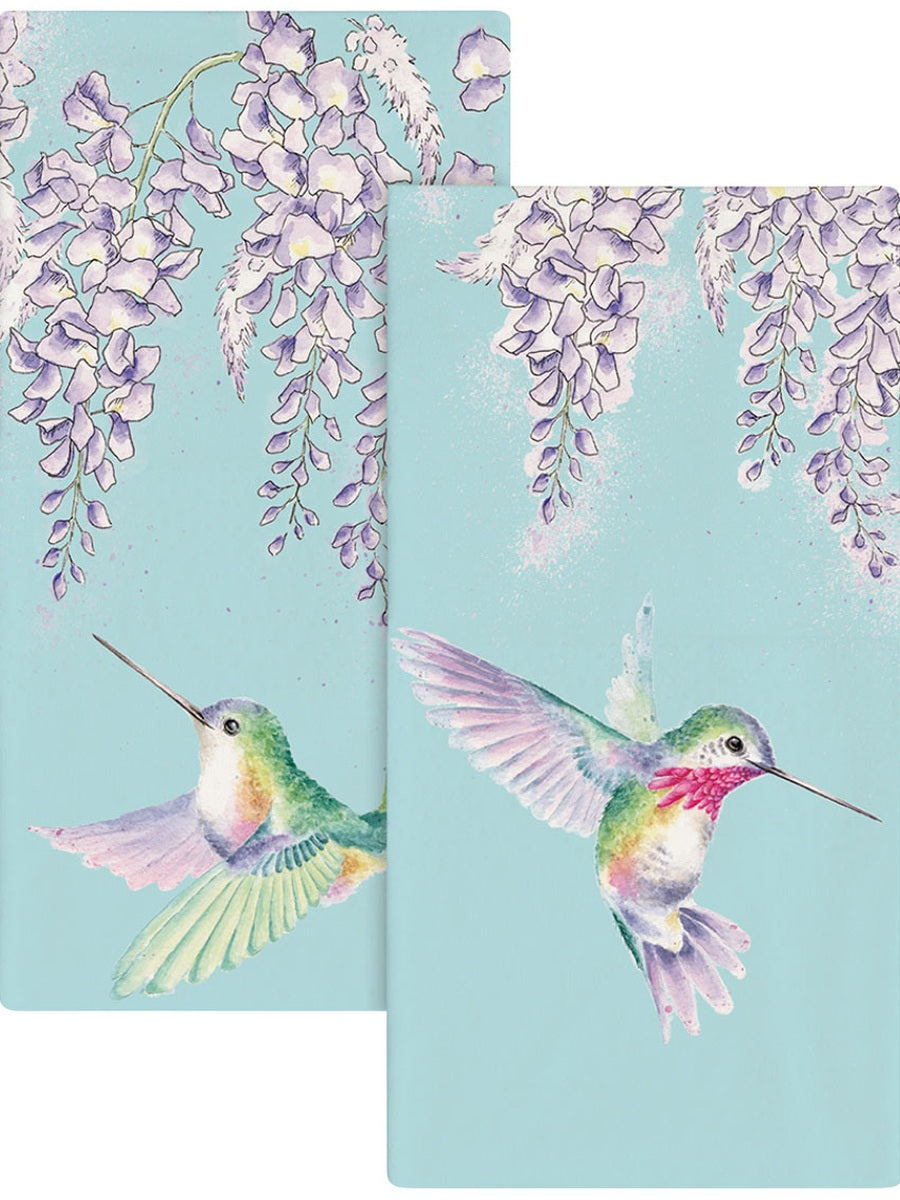 Pocket Tissues Wisteria Wishes Hummingbird 10 pk&nbsp; Tis011