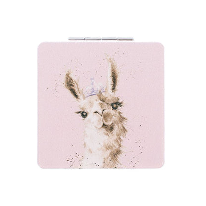 Compact Mirror - MR004 - Llama Queen 