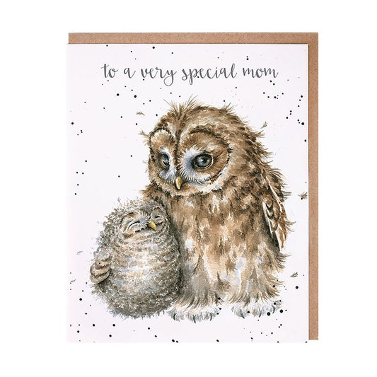 Card - AOC160 Owl Always Love You  To a Very Special Mom 