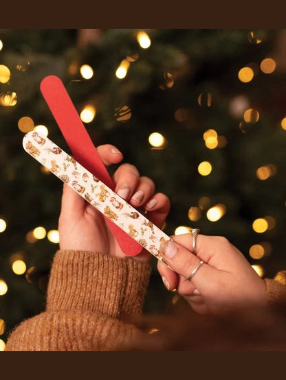 Nail File Set  Christmas Winter Wonderland   XNail001