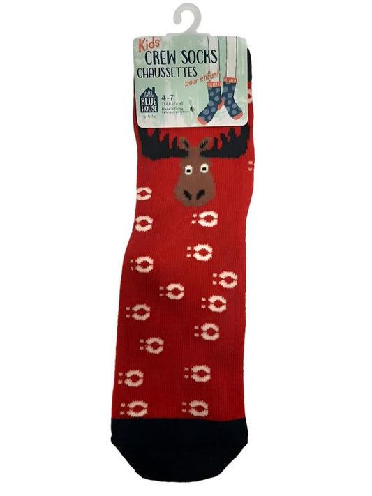 Children's Socks  Red Moose Making Tracks   4-7yr   so3wimo169 