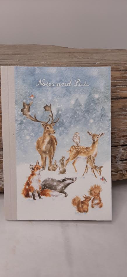 Notebooks (Small) - N046 - Winter Wonderland 