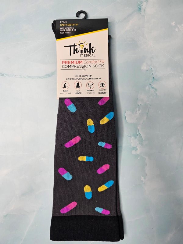 Compression Sock-94793-PILLS PREM-Women - 12-15 