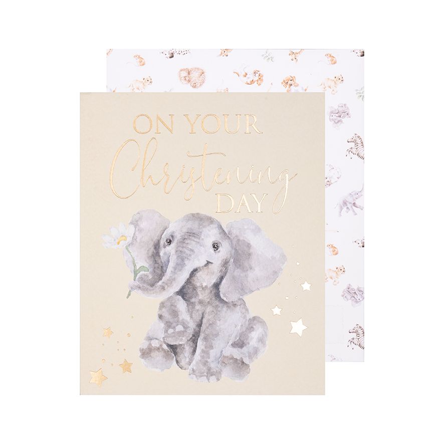 Card -  LTW-AOC011 - Christening Celebration Card 