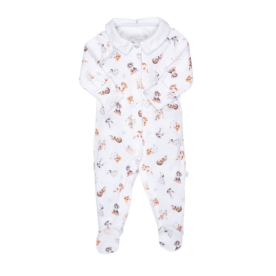 Baby Sleepers Onsie - 6-9 Mos - Puppies LTW-BG007 Little Paws 