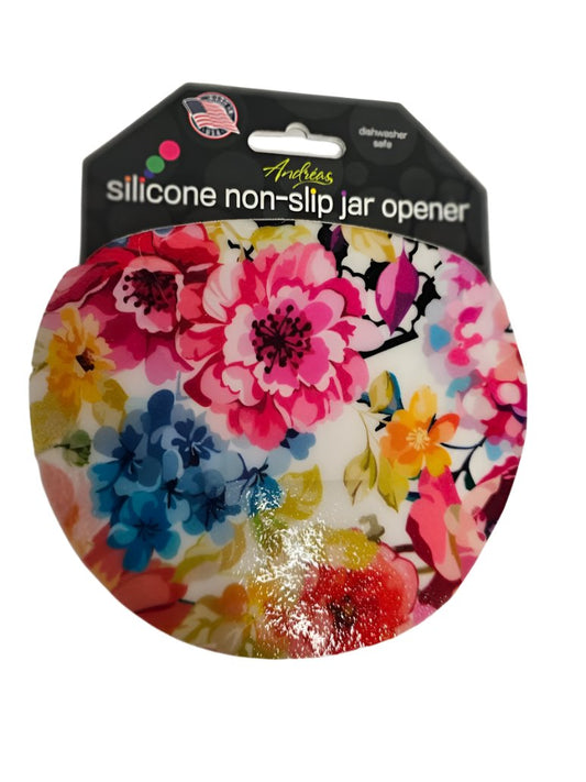 Jar Opener - Colorful Flowers 16 