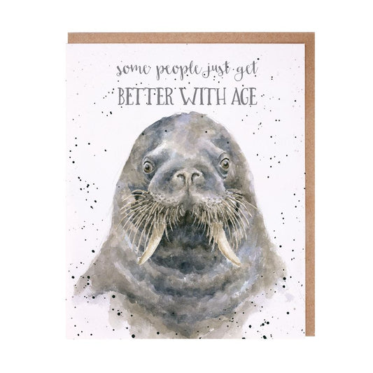 Card -  AOC143 - Better with Age - Walrus 