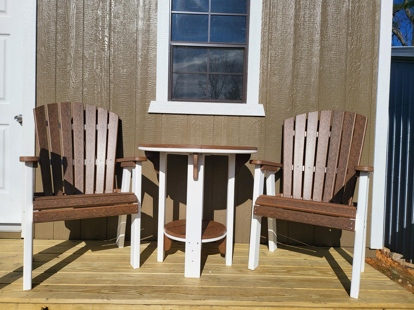 Amish Furniture Bistro Table & Chair Set 
